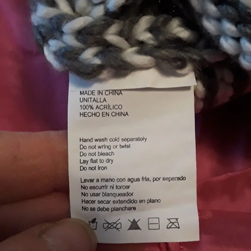 8/$20 Hat With Pom Pom on Top